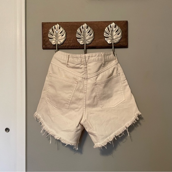 We the Free by Free People Vanilla Cut Off Shorts - Picture 6 of 7